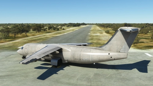 JustFlight 146-300QT Dirty Freighter V5-OFS (Fictional)