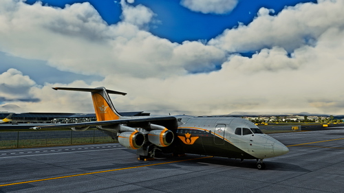 JustFlight BAe 146-200 |  Alas del sur VA