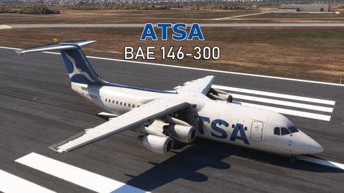 JustFlight BAe 146-300 ATSA "OB2205" (Fictional)