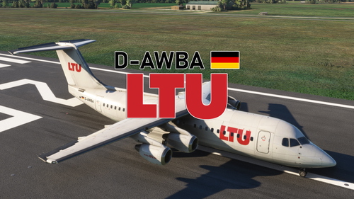 JustFlight BAe 146-300 LTU "D-AWBA"