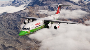 JustFlight BAe 146-300 SWISS (HB-IYS) thumbnail 5
