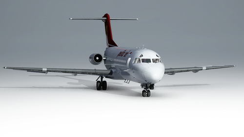 Just Flight Fokker 28-4000 Pelita Air PK-PJL