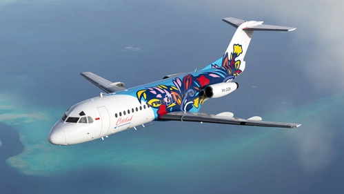 JustFlight Fokker F28-4000 Citilink | Garuda Indonesia (PK-GQB)