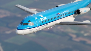 JustFlight Fokker F28-4000 KLM (Fictional | PH-KZI) thumbnail 2