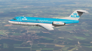 JustFlight Fokker F28-4000 KLM (Fictional | PH-KZI) thumbnail 3