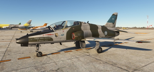 JustFlight Hawk C-321 Livery