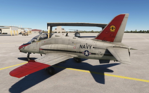 JustFlight Hawk N57WF Livery