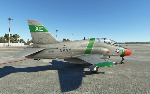 JustFlight Hawk N97VX Livery 