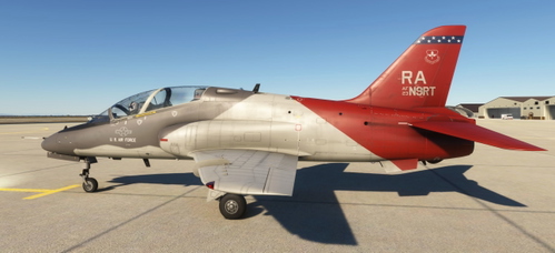 JustFlight Hawk N9RT Livery