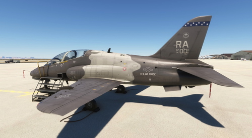 JustFlight Hawk RA-001 Livery