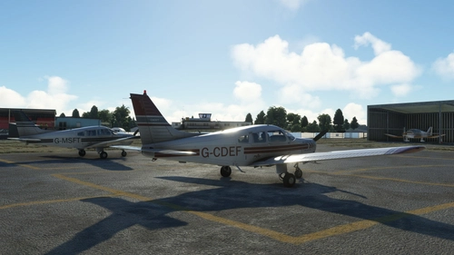 JustFlight PA28 Warior II  - G-CDEF Original 
