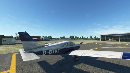 JustFlight PA28 Warior II - G-BTKT Original 