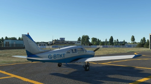 JustFlight PA28 Warior II - G-BTKT