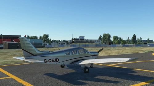 JustFlight PA28 Warior II - G-CEJD