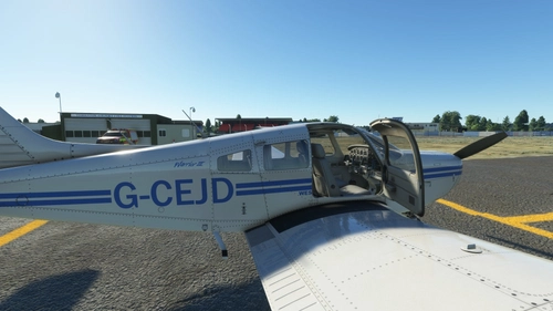 JustFlight PA28 Warior II - G-CEJD Original