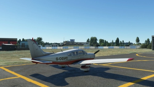 JustFlight PA28 Warior II - G-CGVC