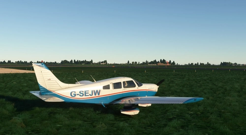 JustFlight PA28 Warior II - G-SEJW