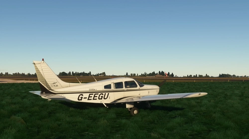 JustFlight PA28 Warior II - G-EEGU