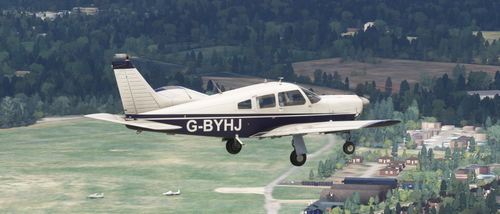 JustFlight Piper Arrow III G-BYHJ