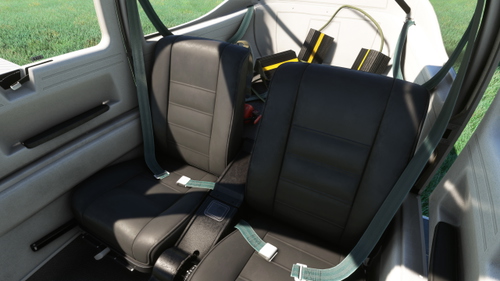 JustFlight Piper PA38 Tomahawk - Grey Interior