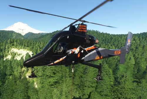 Kaman K-Max Colorado Mountain Blade Runner Helicopters