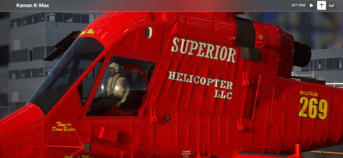 Kaman K-Max Superior Helicopter LLC Livery