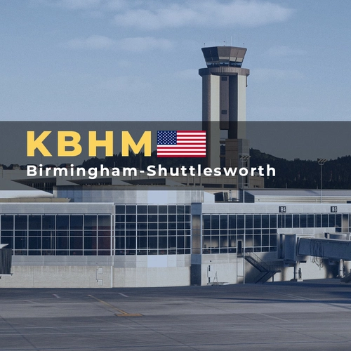 KBHM – Birmingham-Shuttlesworth International Airport - MSFS2020