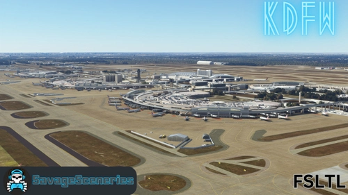 KDFW FSLTL Static Aircraft