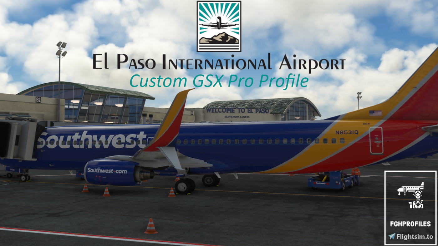 KELP (El Paso Intl. Airport, USA) GSX Profile - (DominicDesignTeam) - Image 1
