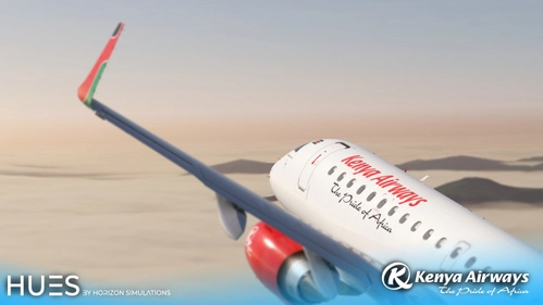 Kenya Airways 5Y-FFE | FSS E190