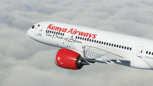 Kenya Airways [5Y-KZH] Kuro B787-8 v2