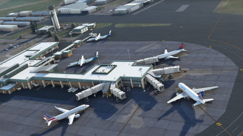KEUG -  FSLTL Static Aircraft 