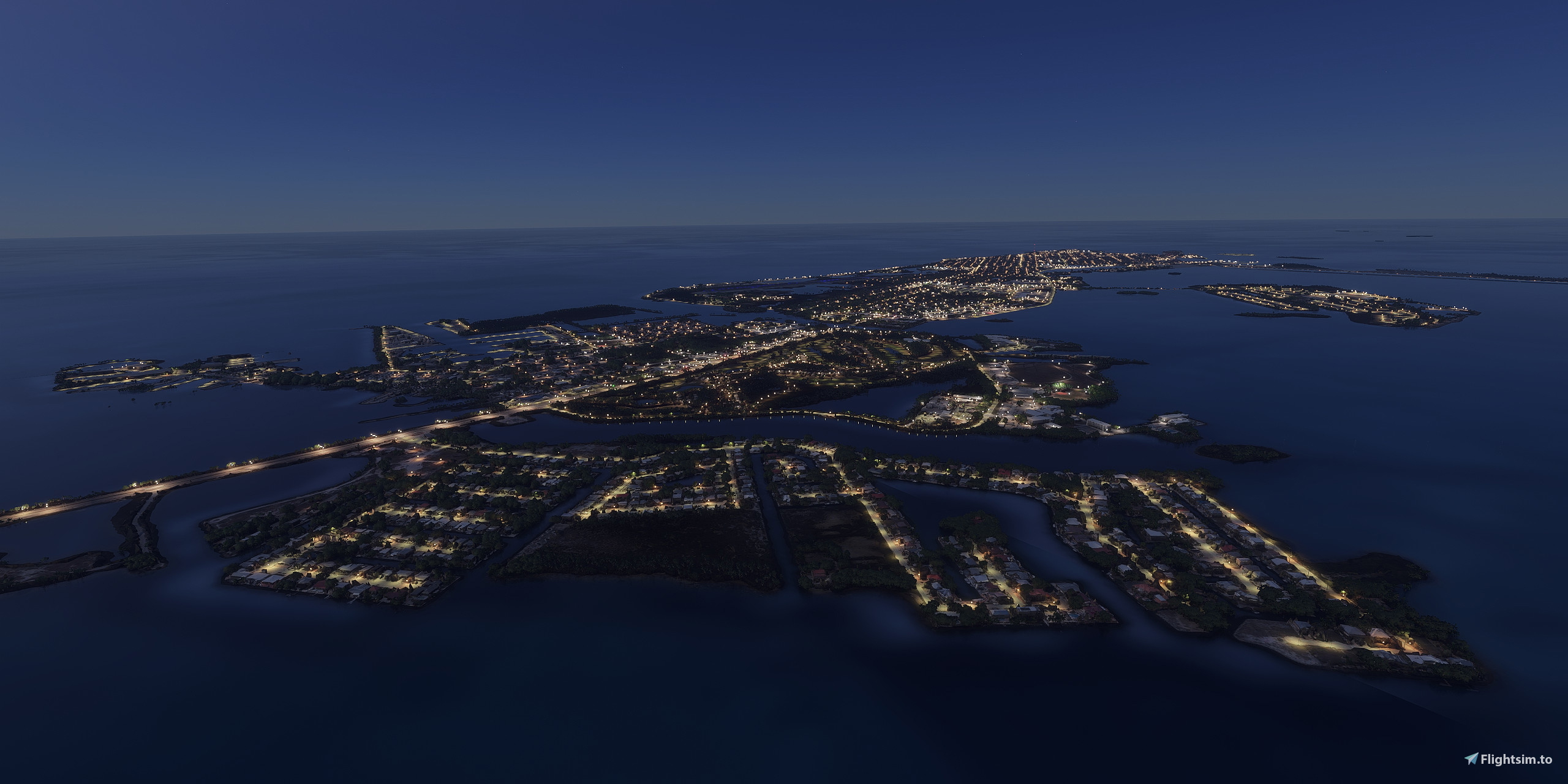 Key West Night Lighting