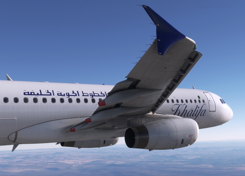 Khalifa Airways A320-231 [EI-TLS] / FENIX A320 V2 IAE (4K/8K)