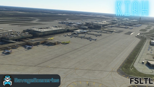 KIAH FSLTL Static Aircraft