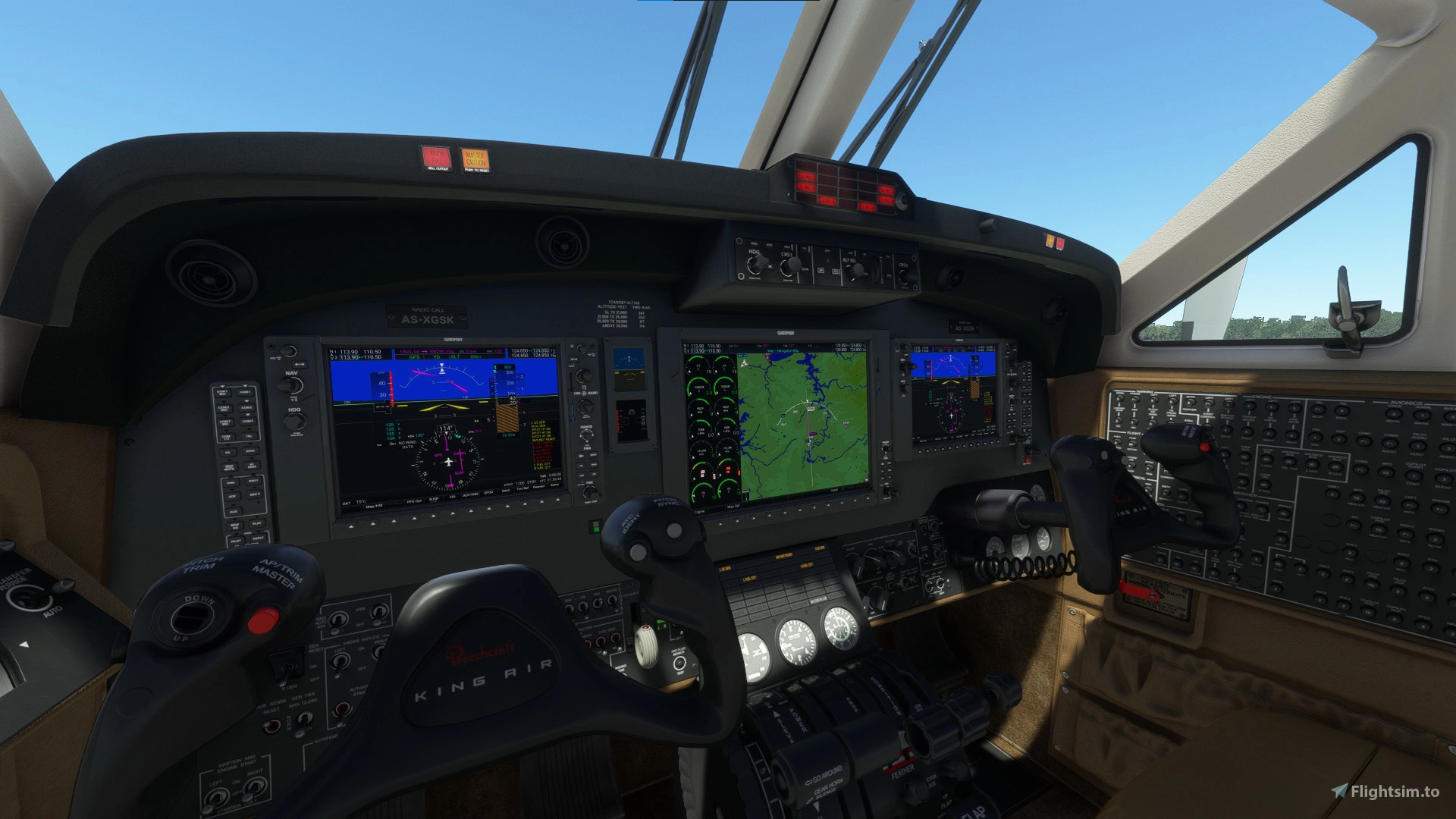 King Air 350 G1000 Cockpit Mod - Image 1