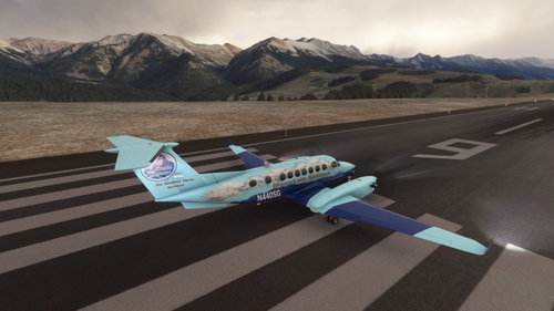 King Air Mountain Airlines Livery