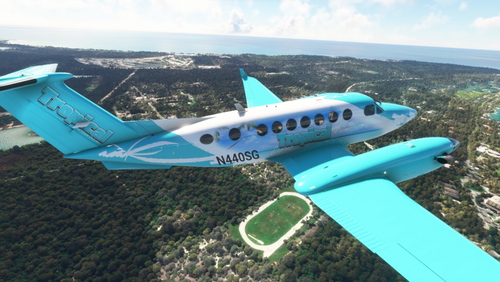 King Air Tropical Express Livery #2