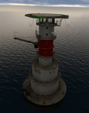 Kish Bank Lighthouse (Helipad) thumbnail 5