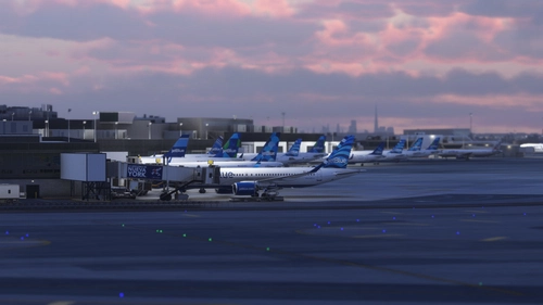 KJFK New York FSLTL Static Aircraft