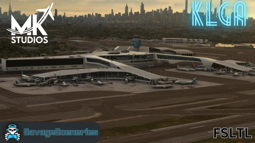 KLGA FSLTL Static Aircraft [MKStudios] 