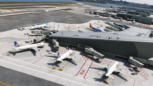 KLGA LaGuardia FSLTL Static Aircraft