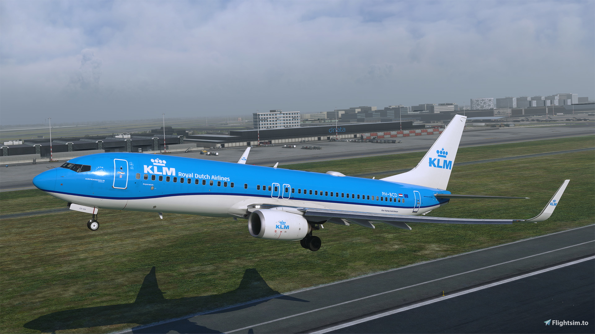 KLM 737-8K2 PH-BCD - Image 1