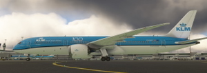 KLM  PH-BHC  "100 years" sticker thumbnail 2