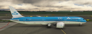 KLM  PH-BHC  "100 years" sticker thumbnail 3