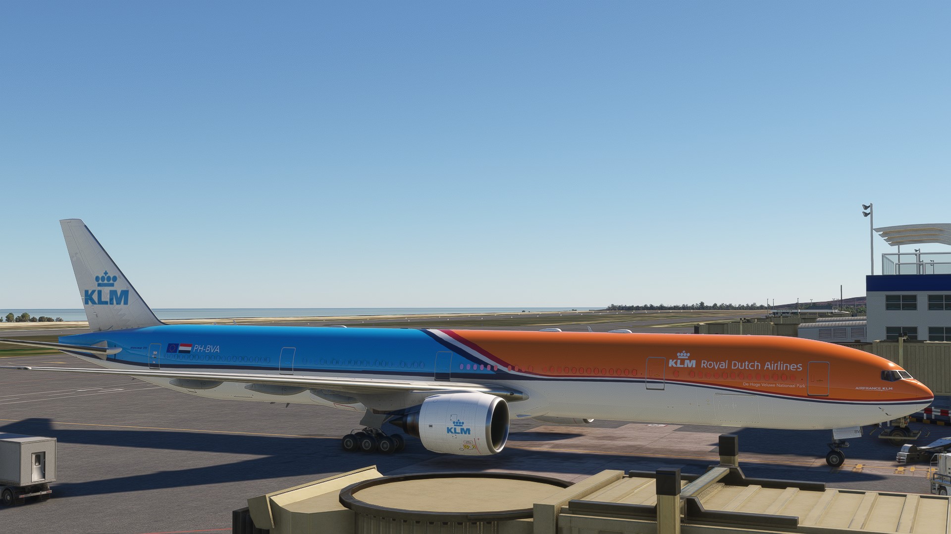 KLM 777 2023 Orange Pride Livery - Image 1
