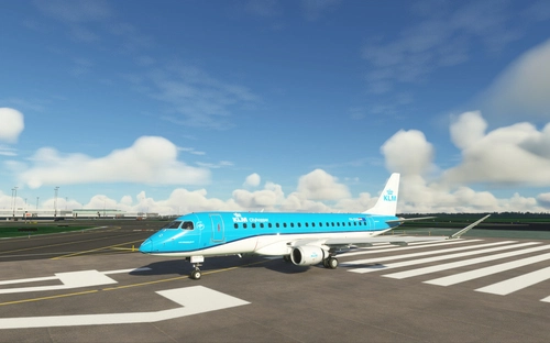 Virtualcol E175 LW KLM Cityhopper (PH-EXG)