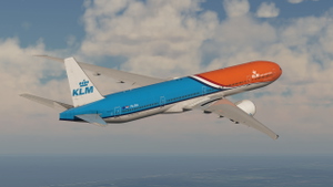 KLM (Orange Pride, PH-BVA) - PMDG  777-300ER thumbnail 2