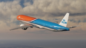 KLM (Orange Pride, PH-BVA) - PMDG  777-300ER thumbnail 5