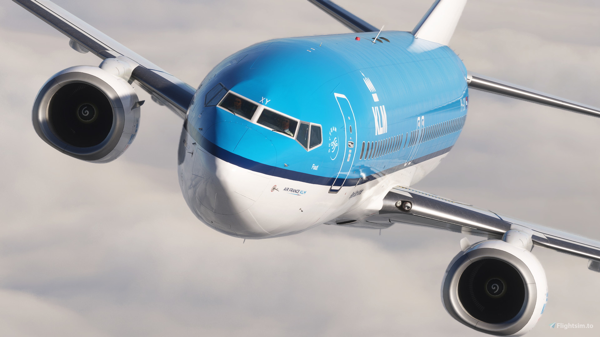 KLM (PH-BXY - 'Old Design) - PMDG 737-800 for Microsoft Flight